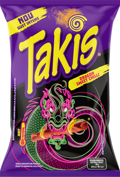 Takis dragon sweet chili, 90g